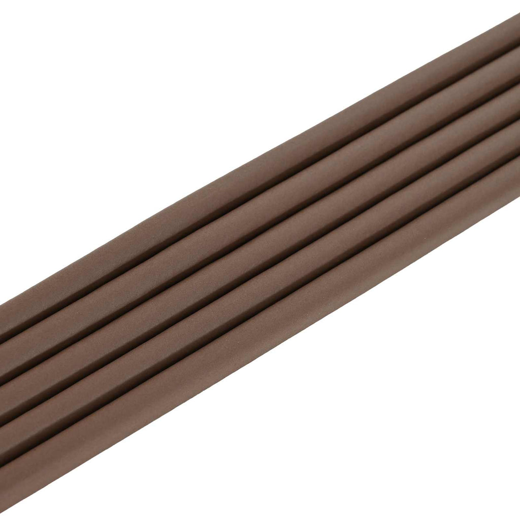 vidaXL Samoprzylepna uszczelka okienna brązowy 9 x 8 mm 12 m Guma EPDM