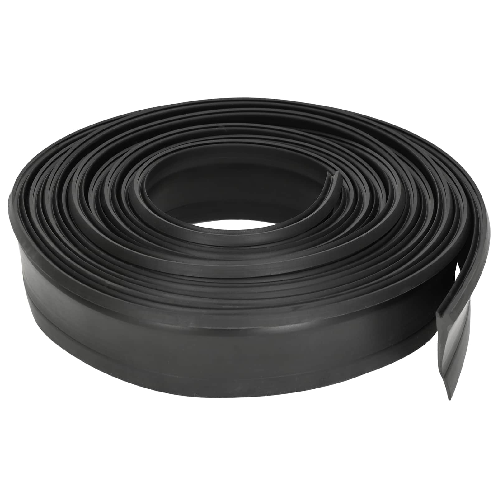 vidaXL Uszczelka drzwi garażowych Czarny 52 x 2 mm 4,5 m PVC