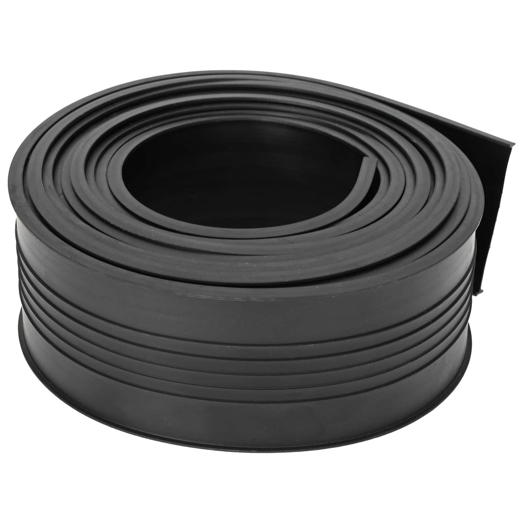 vidaXL Uszczelka drzwi garażowych Czarny 70 x 6 mm 4 m PVC