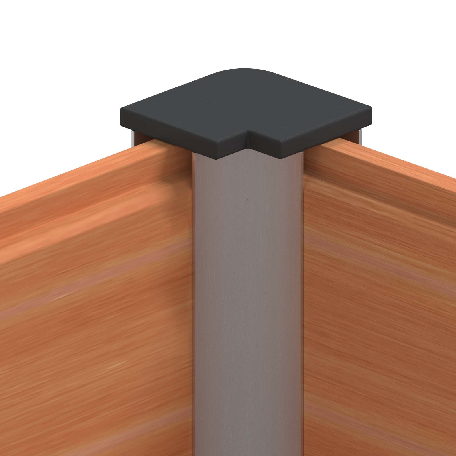 vidaXL Podniesiona rabata ogrodowa brązowy 100 x 50 x 91 cm