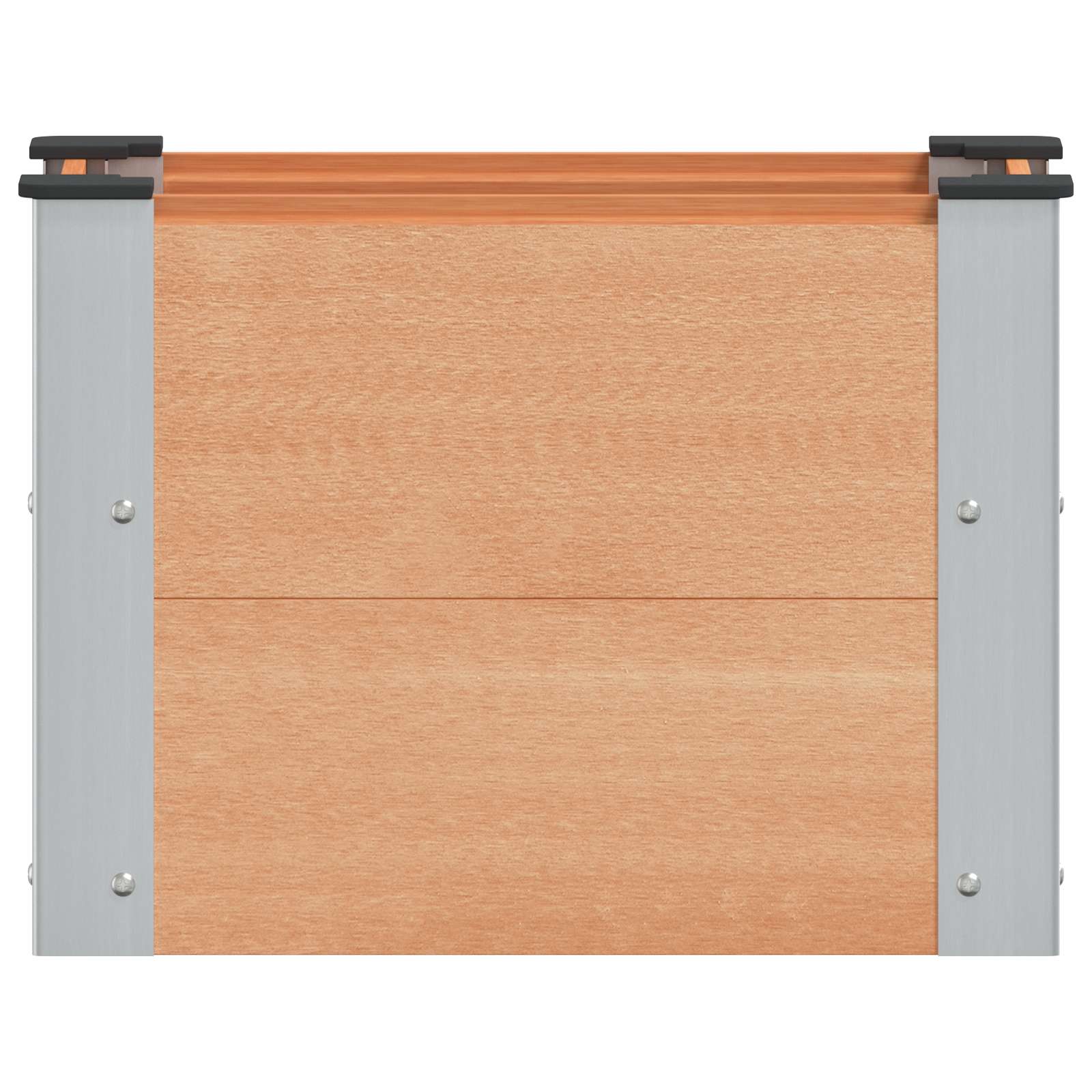 vidaXL Podniesiona rabata ogrodowa brązowy 50 x 30 x 36 cm