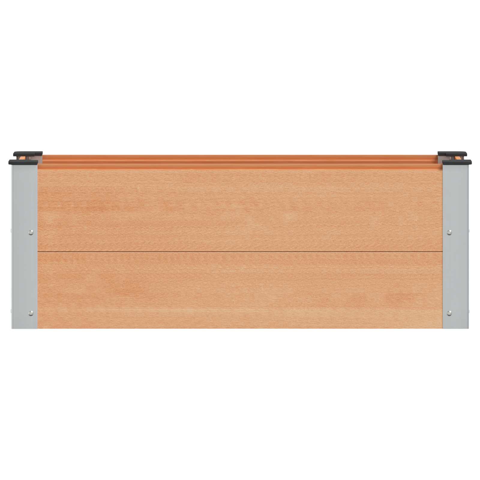 vidaXL Podniesiona rabata ogrodowa brązowy 100 x 30 x 36 cm