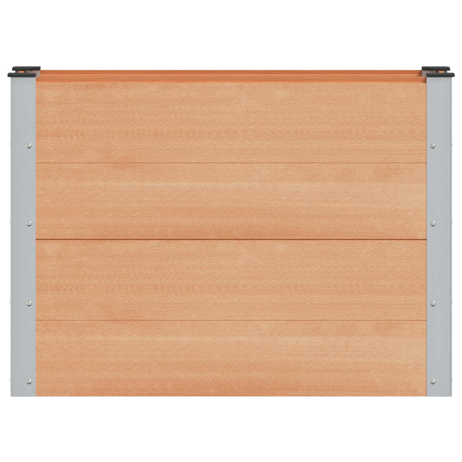 vidaXL Podniesiona rabata ogrodowa brązowy 100 x 30 x 72 cm