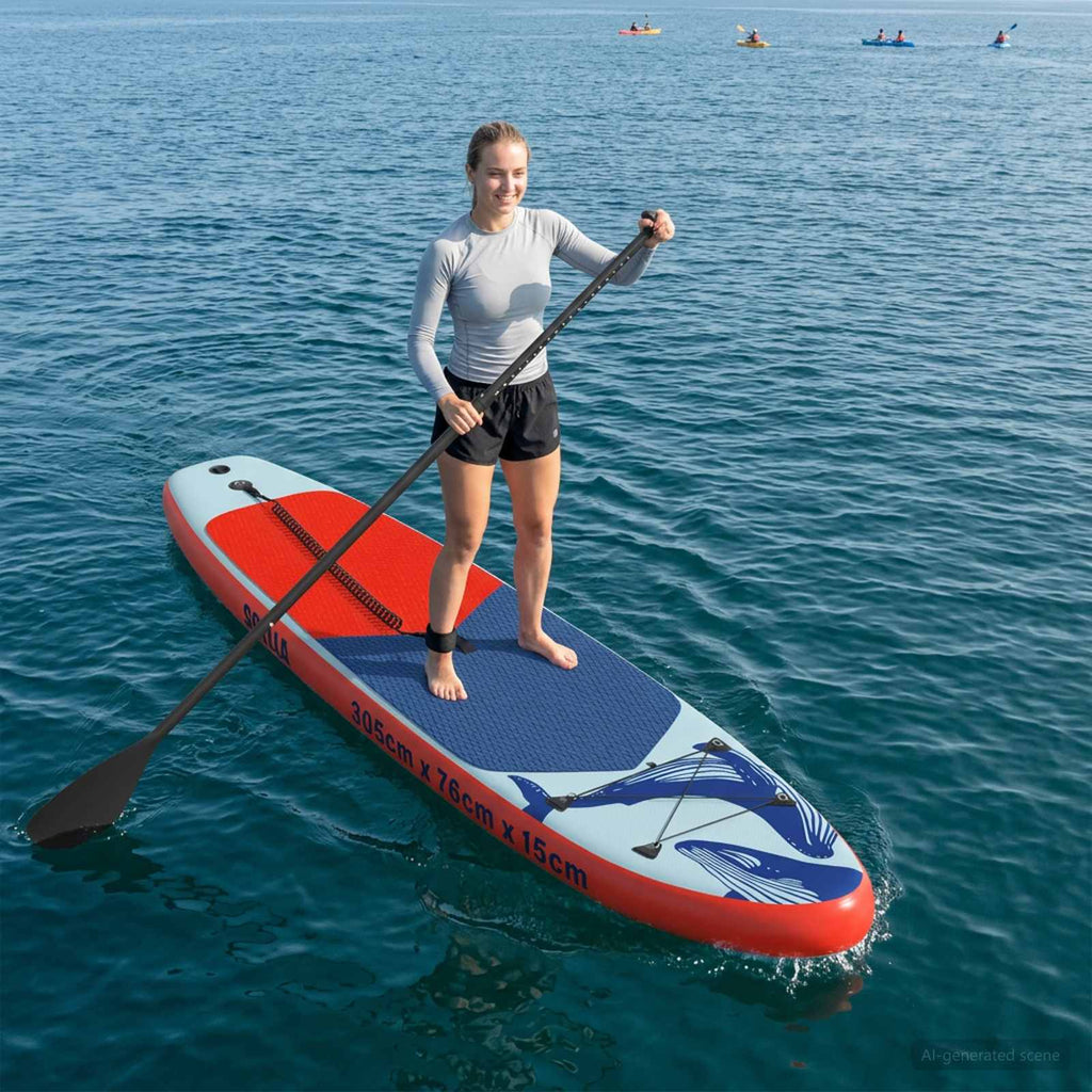 vidaXL Nadmuchiwany Paddle Board Stand Up SCYLLA 305 x 76 x 15 cm dla