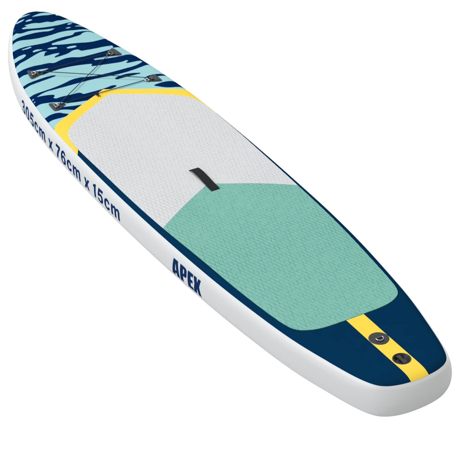 vidaXL Nadmuchiwany Paddle Board APEX 305 x 76 x 15 cm niebieski dla