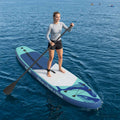 vidaXL Wdmuchiwana deska SUP HYDROS 335 x 76 x 15 cm Turkusowy dla