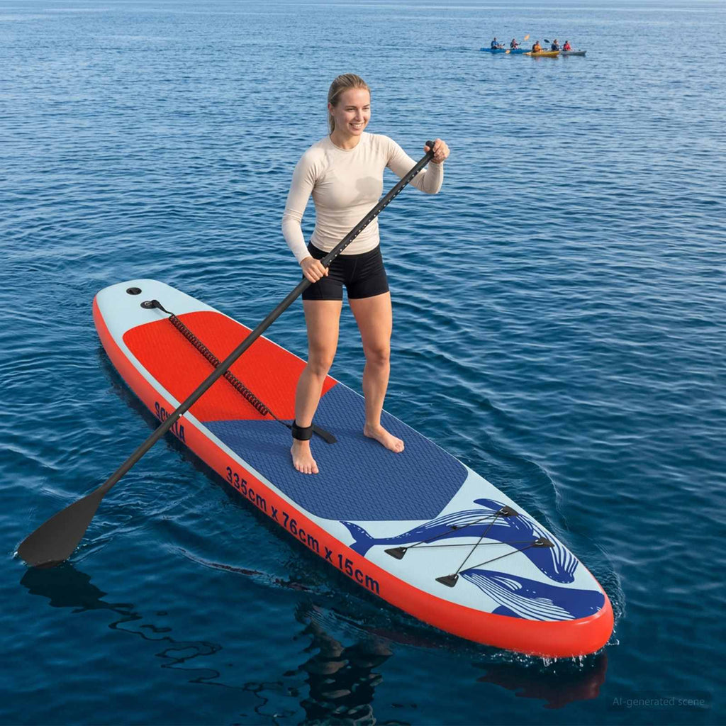 vidaXL Nadmuchiwany Paddle Board SCYLLA 335 x 76 x 15 cm niebieski dla