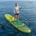 vidaXL Nadmuchiwany Paddle Board POSEIDON Zielony 335 x 76 x 15 cm PVC