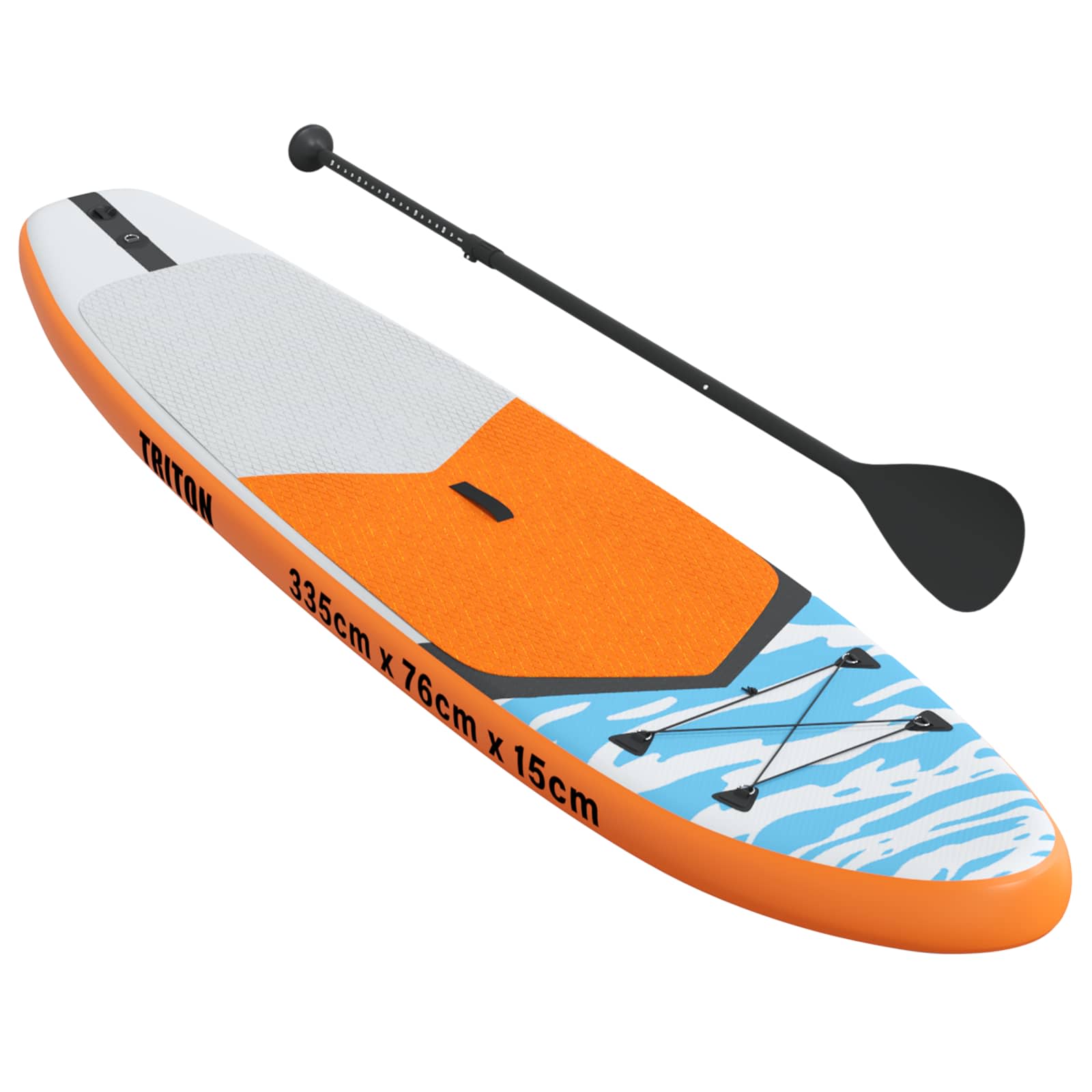 vidaXL Nadmuchiwany Paddle Board TRITON 335 x 76 x 15 cm niebieski dla