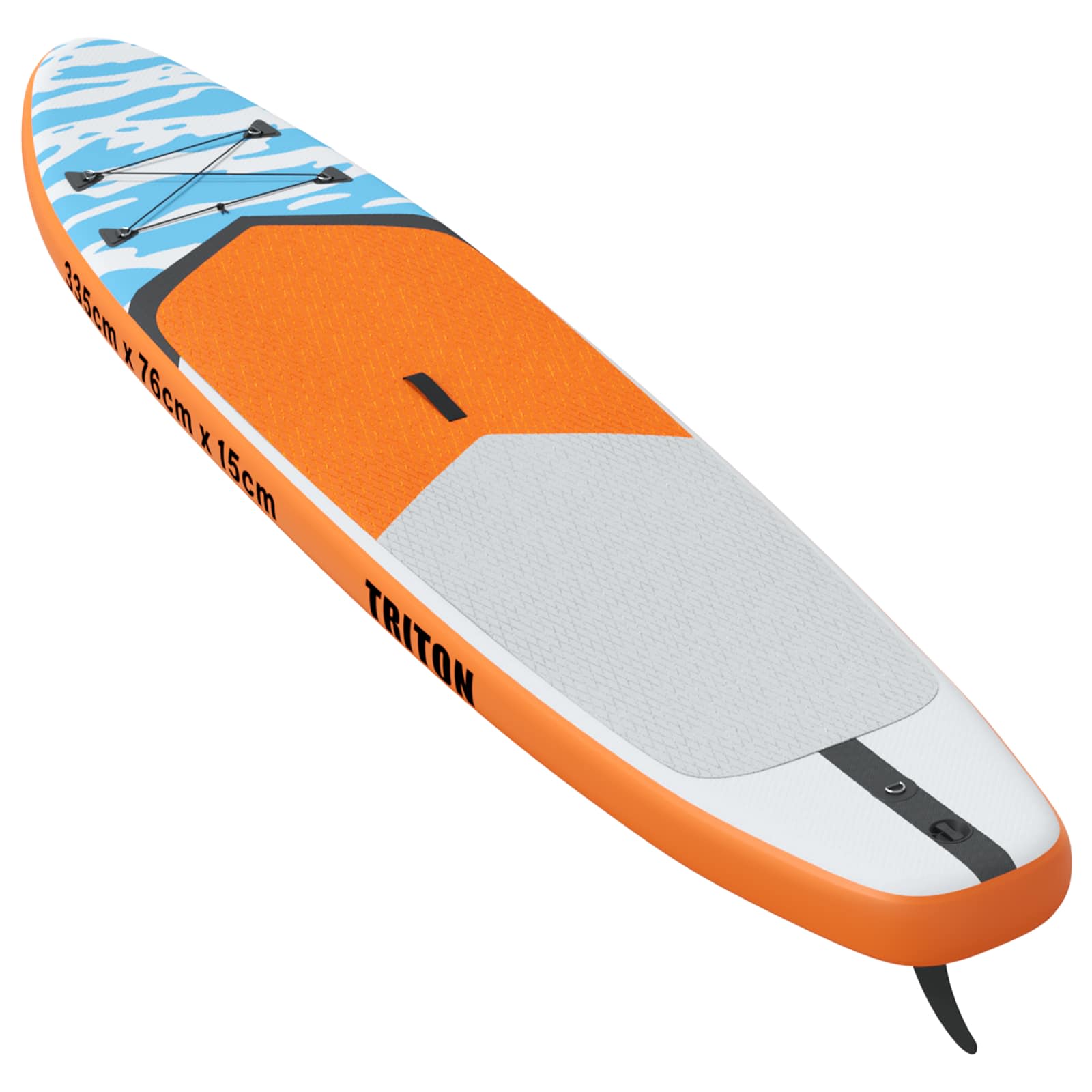 vidaXL Nadmuchiwany Paddle Board TRITON 335 x 76 x 15 cm niebieski dla
