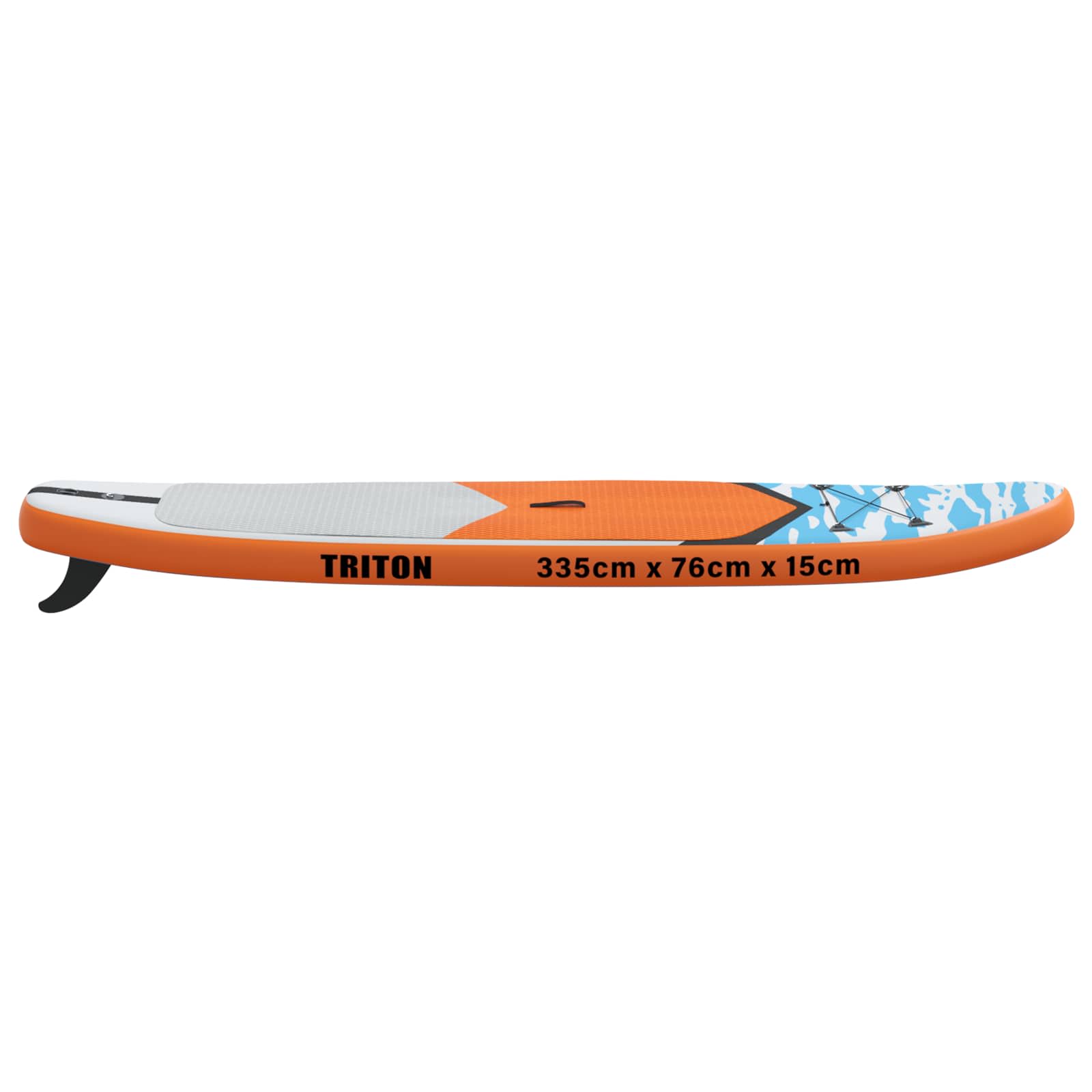 vidaXL Nadmuchiwany Paddle Board TRITON 335 x 76 x 15 cm niebieski dla