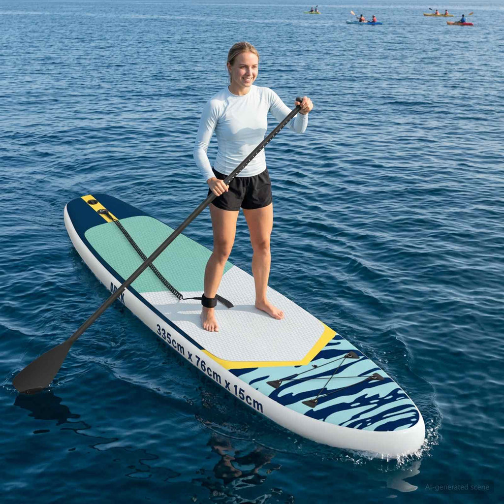 vidaXL Nadmuchiwany Paddle Board APEX 335 x 76 x 15 cm niebieski dla