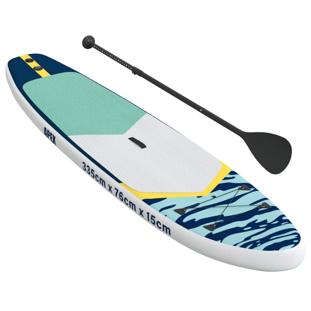 vidaXL Nadmuchiwany Paddle Board APEX 335 x 76 x 15 cm niebieski dla