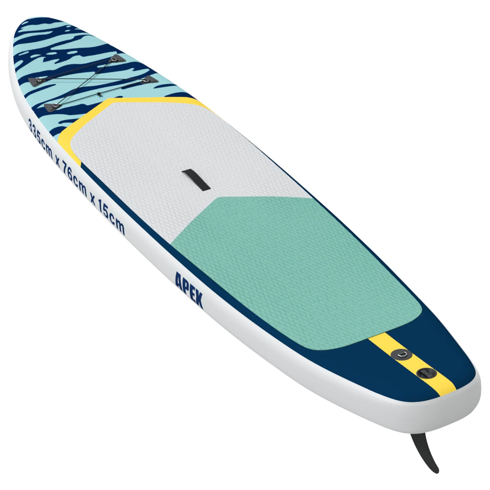 vidaXL Nadmuchiwany Paddle Board APEX 335 x 76 x 15 cm niebieski dla