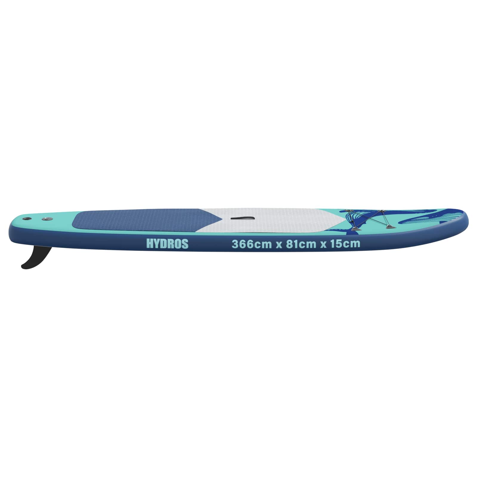 vidaXL Nadmuchiwana deska do paddleboardingu HYDROS 366 x 81 x 15 cm