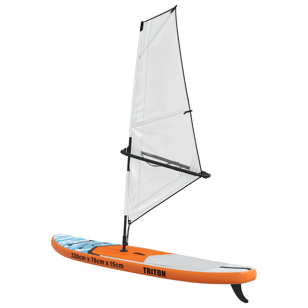 vidaXL Nadmuchiwany deska SUP z żaglem TRITON 330 x 76 x 15 cm dla