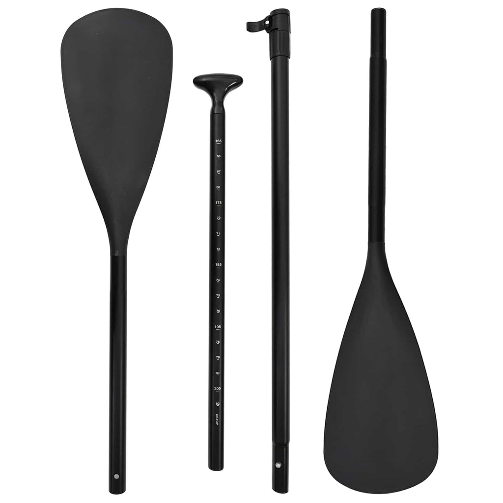 vidaXL 2 w 1 Kajak i SUP Paddle 203 x 19,5 cm Czarny