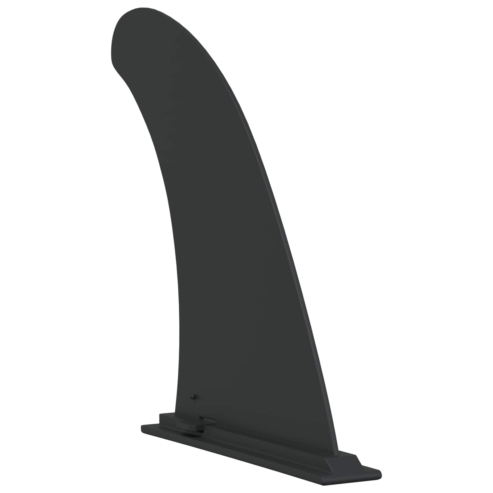 vidaXL Fin do SUP 3,5 x 18 x 21,5 cm nylon Czarny