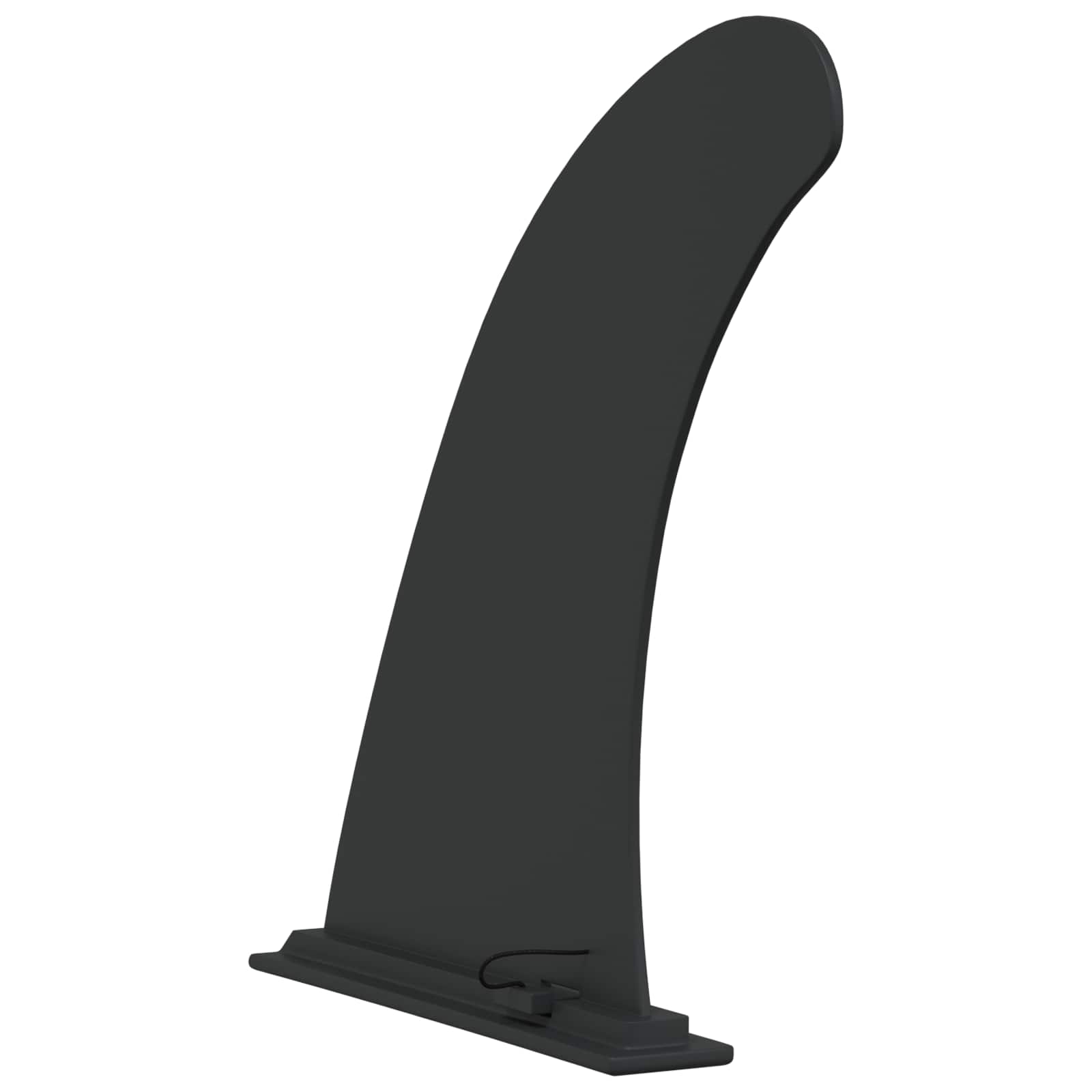 vidaXL Fin do SUP 3,5 x 18 x 21,5 cm nylon Czarny