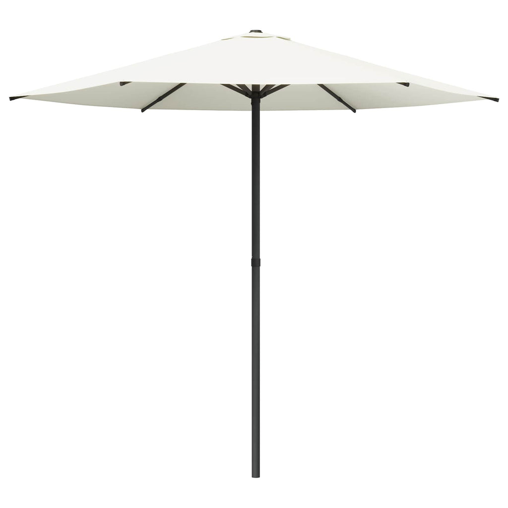 vidaXL Parasolka ogrodowa 230 x 230 cm Poliester Prostokątny kremowy