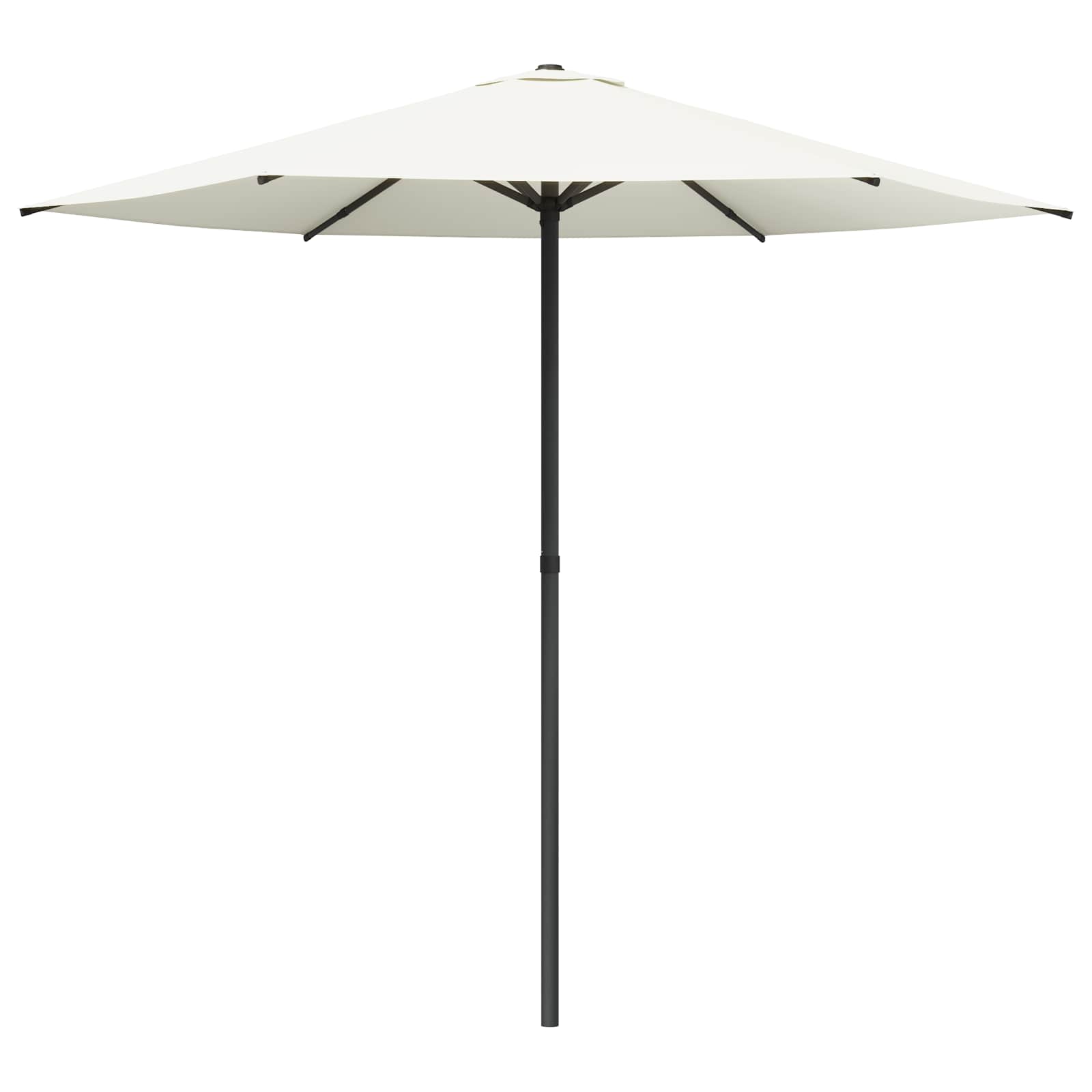 vidaXL Parasolka ogrodowa 230 x 230 cm Poliester Prostokątny kremowy
