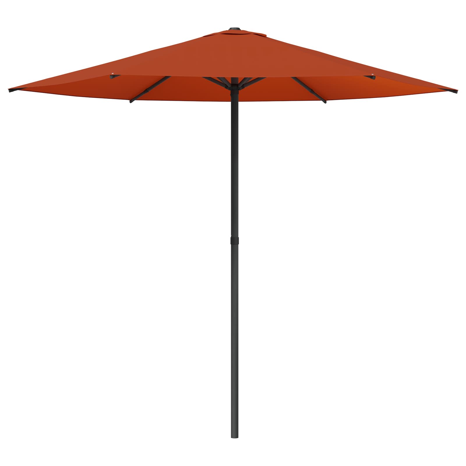vidaXL Parasolka ogrodowa 230 x 230 cm Poliester Prostokątny terakota