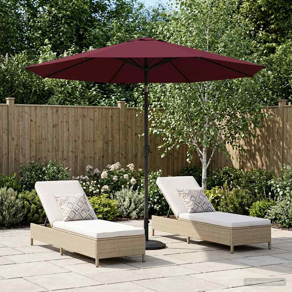 vidaXL Parasolka ogrodowa 230 x 230 cm Poliester Prostokątny