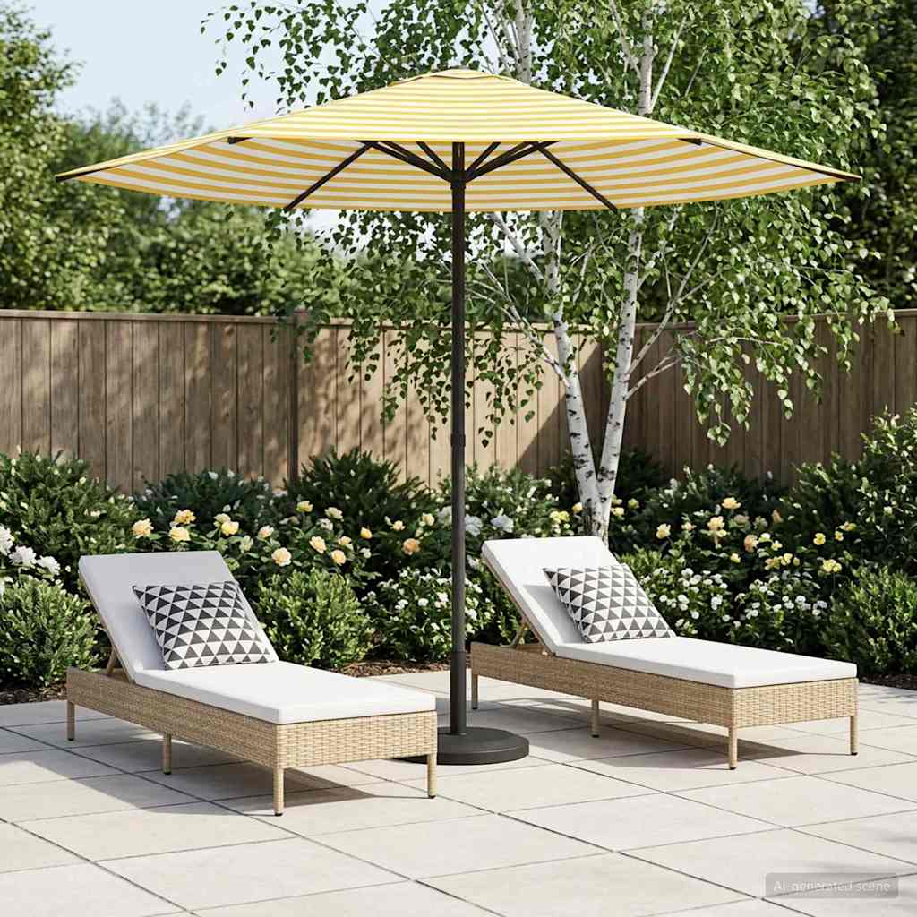 vidaXL Parasolka ogrodowa 230 x 230 cm Poliester Prostokątny