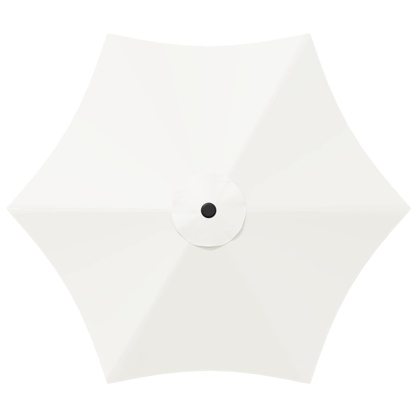 vidaXL Parasolka ogrodowa 270 x 270 cm Poliester Prostokątny kremowy