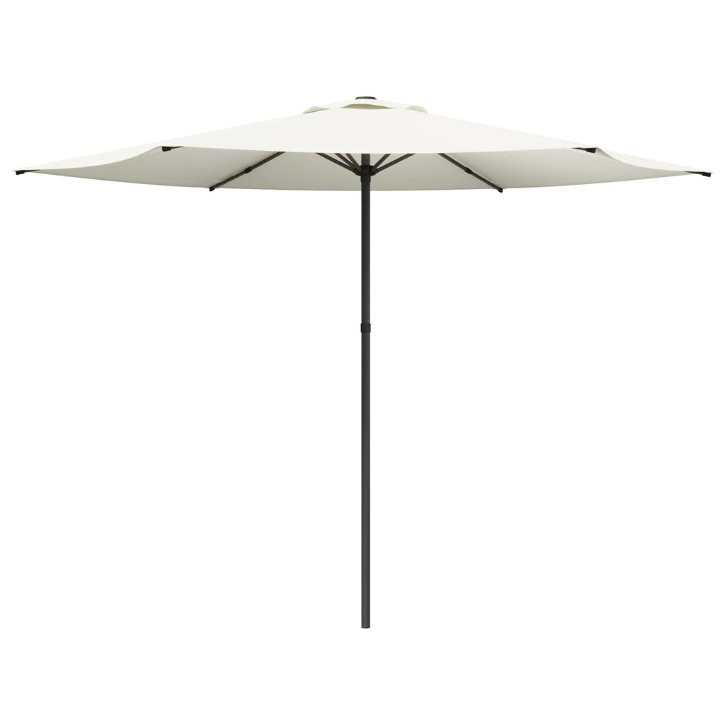 vidaXL Parasolka ogrodowa 300 x 300 cm Poliester Prostokątny kremowy