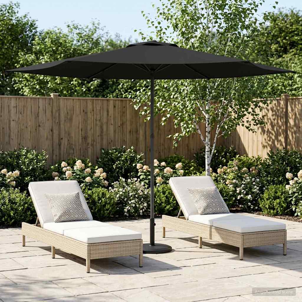 vidaXL Parasolka ogrodowa 300 x 300 cm Poliester Prostokątny