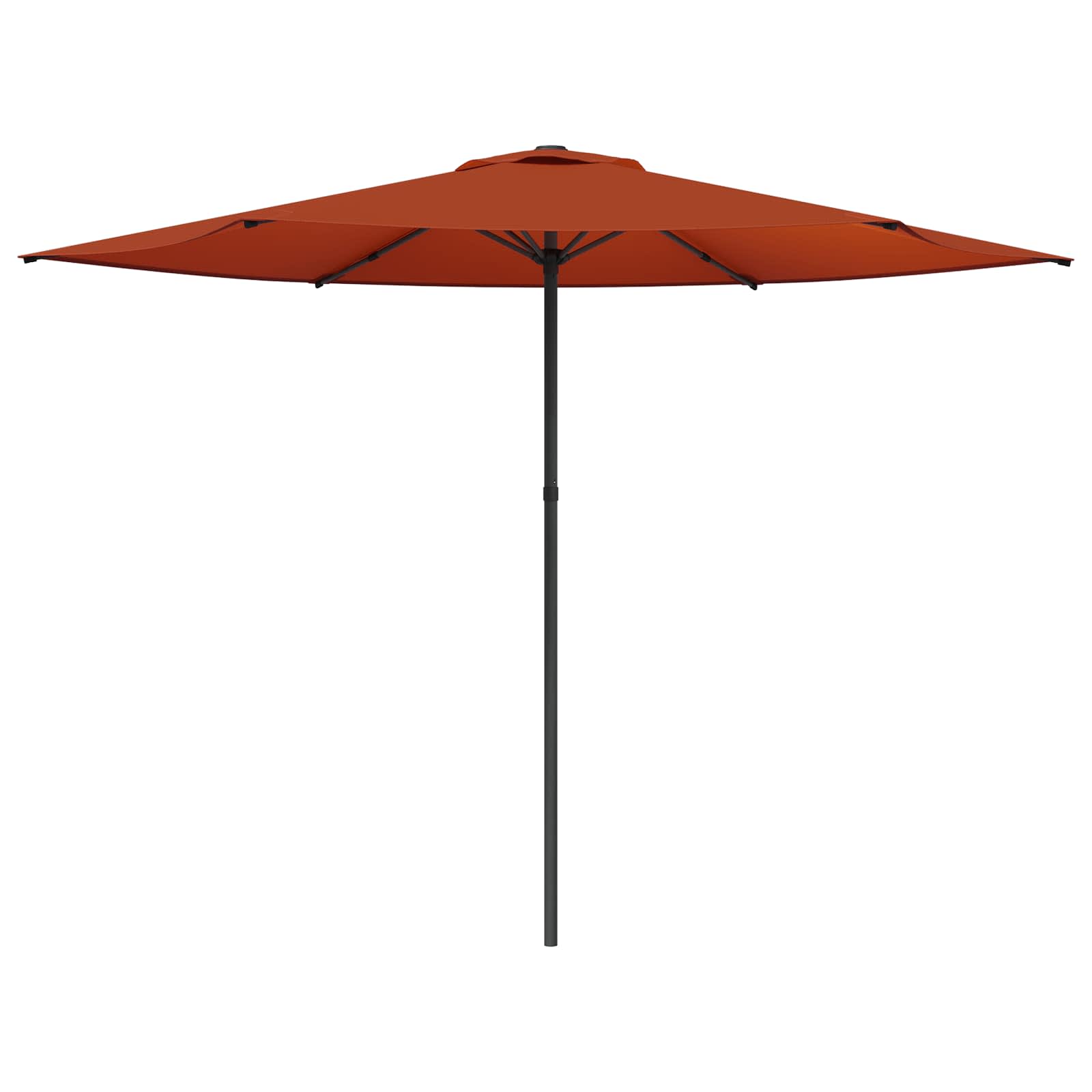 vidaXL Parasolka ogrodowa 300 x 300 cm Poliester Prostokątny terakota