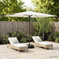 vidaXL Parasol ogrodowy z podstawą 200 x 300 cm Poliester Prostokątny
