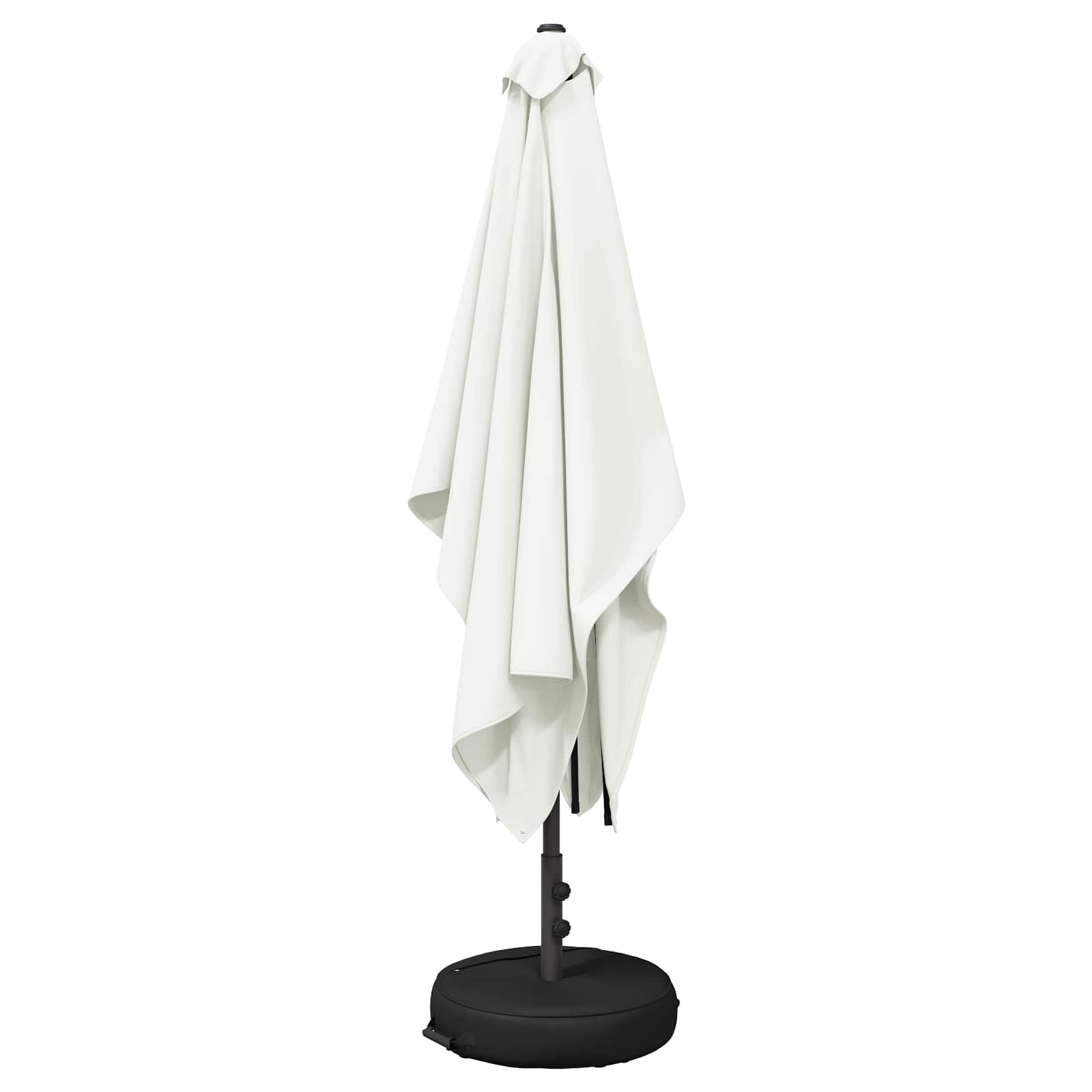 vidaXL Parasol ogrodowy z podstawą 200 x 300 cm Poliester Prostokątny