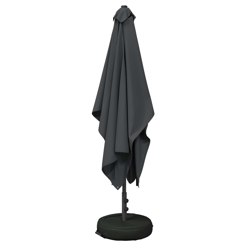 vidaXL Parasol ogrodowy z podstawą 200 x 300 cm Poliester Prostokątny
