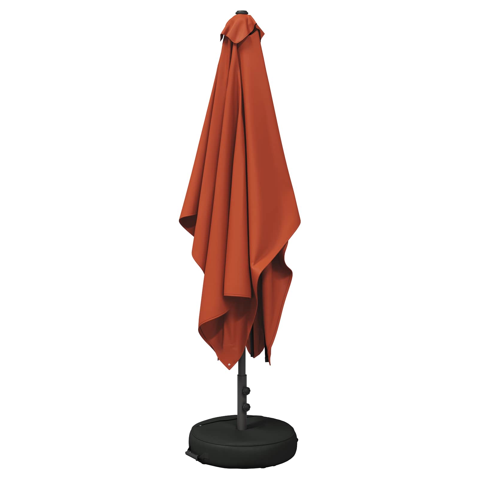 vidaXL Parasol ogrodowy z podstawą 200 x 300 cm Poliester Prostokątny