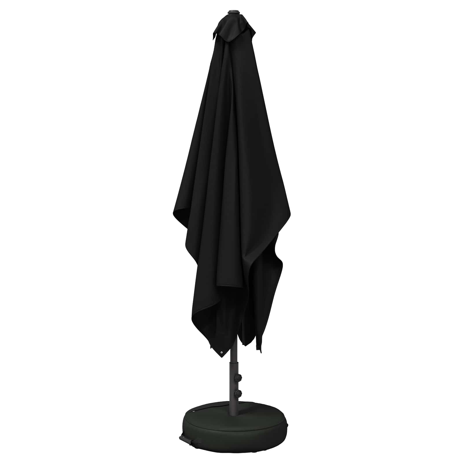 vidaXL Parasol ogrodowy z podstawą 200 x 300 cm Poliester Prostokątny