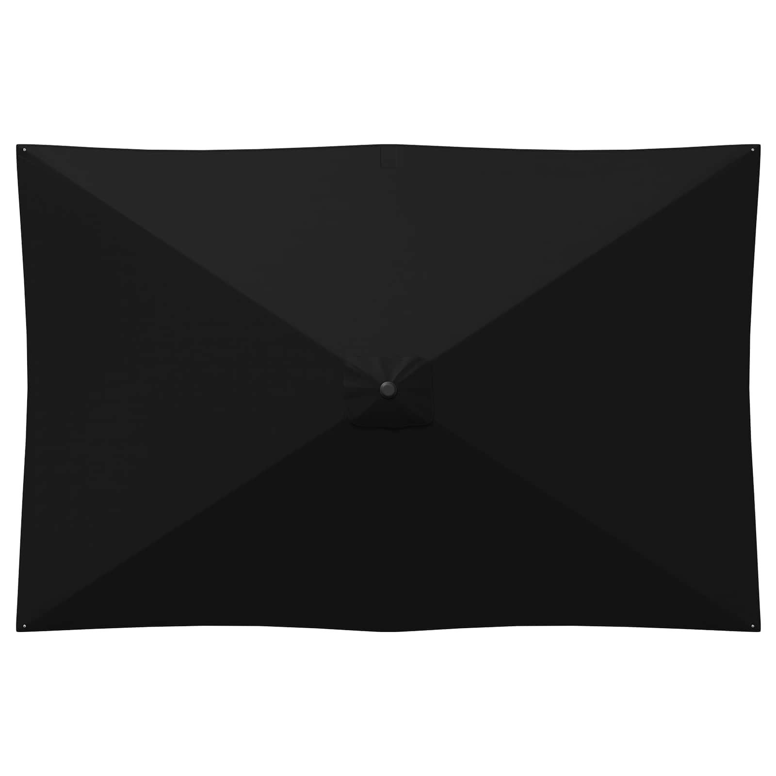 vidaXL Parasol ogrodowy z podstawą 200 x 300 cm Poliester Prostokątny