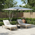 vidaXL Parasol ogrodowy z podstawą 200 x 300 cm Poliester Prostokątny