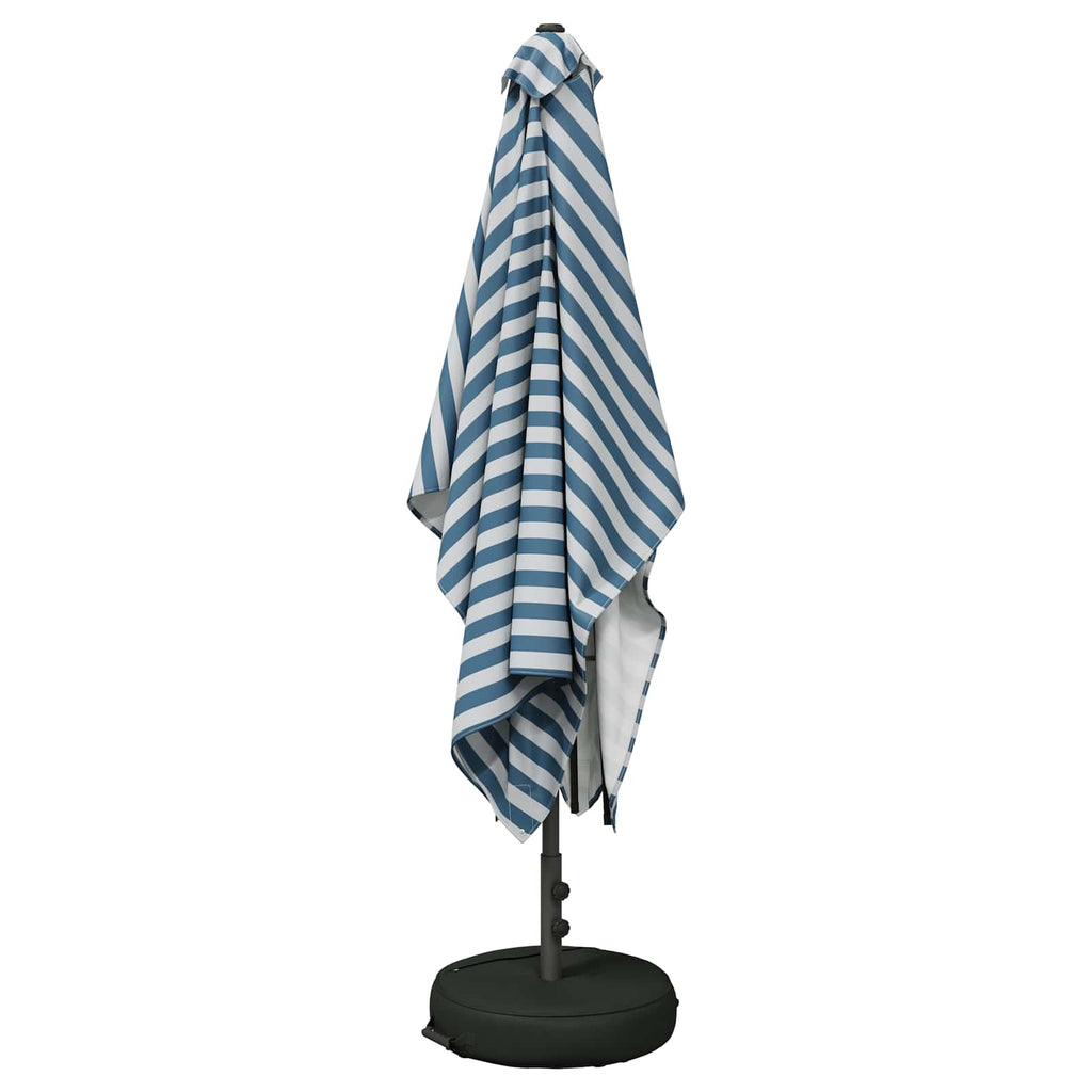 vidaXL Parasol ogrodowy z podstawą 200 x 300 cm Poliester Prostokątny