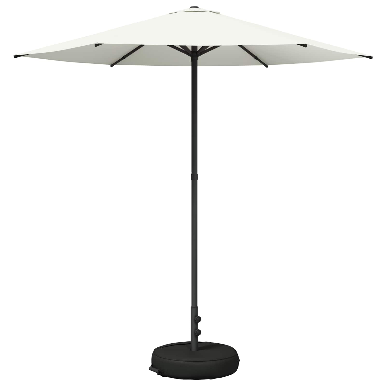 vidaXL Parasol ogrodowy z podstawą 230 x 230 cm Poliester Prostokątny