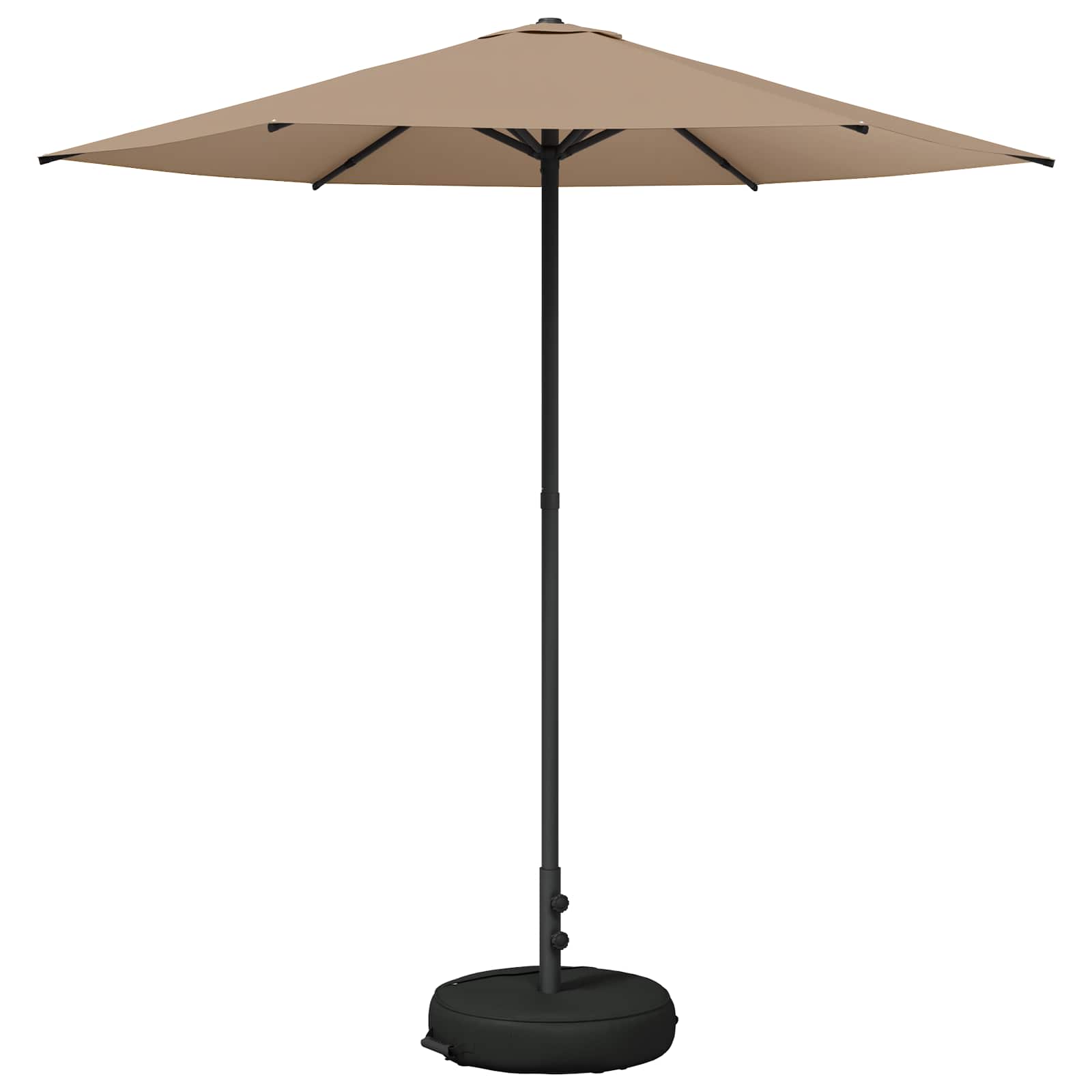 vidaXL Parasol ogrodowy z podstawą 230 x 230 cm Poliester Prostokątny