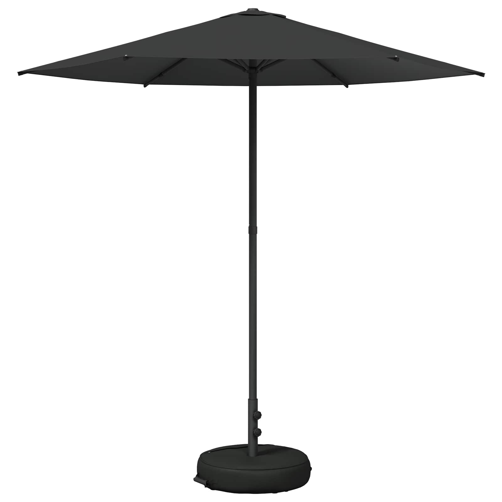 vidaXL Parasol ogrodowy z podstawą 230 x 230 cm Poliester Prostokątny