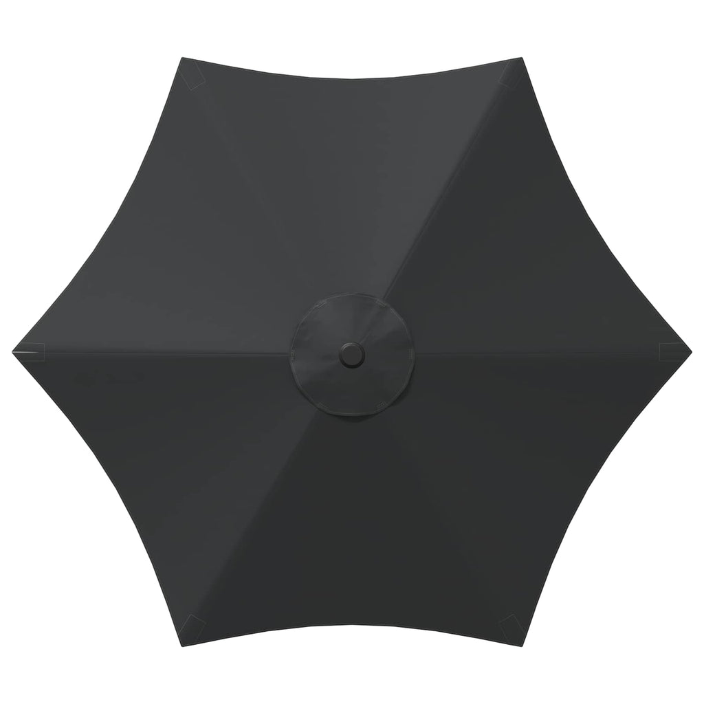 vidaXL Parasol ogrodowy z podstawą 230 x 230 cm Poliester Prostokątny