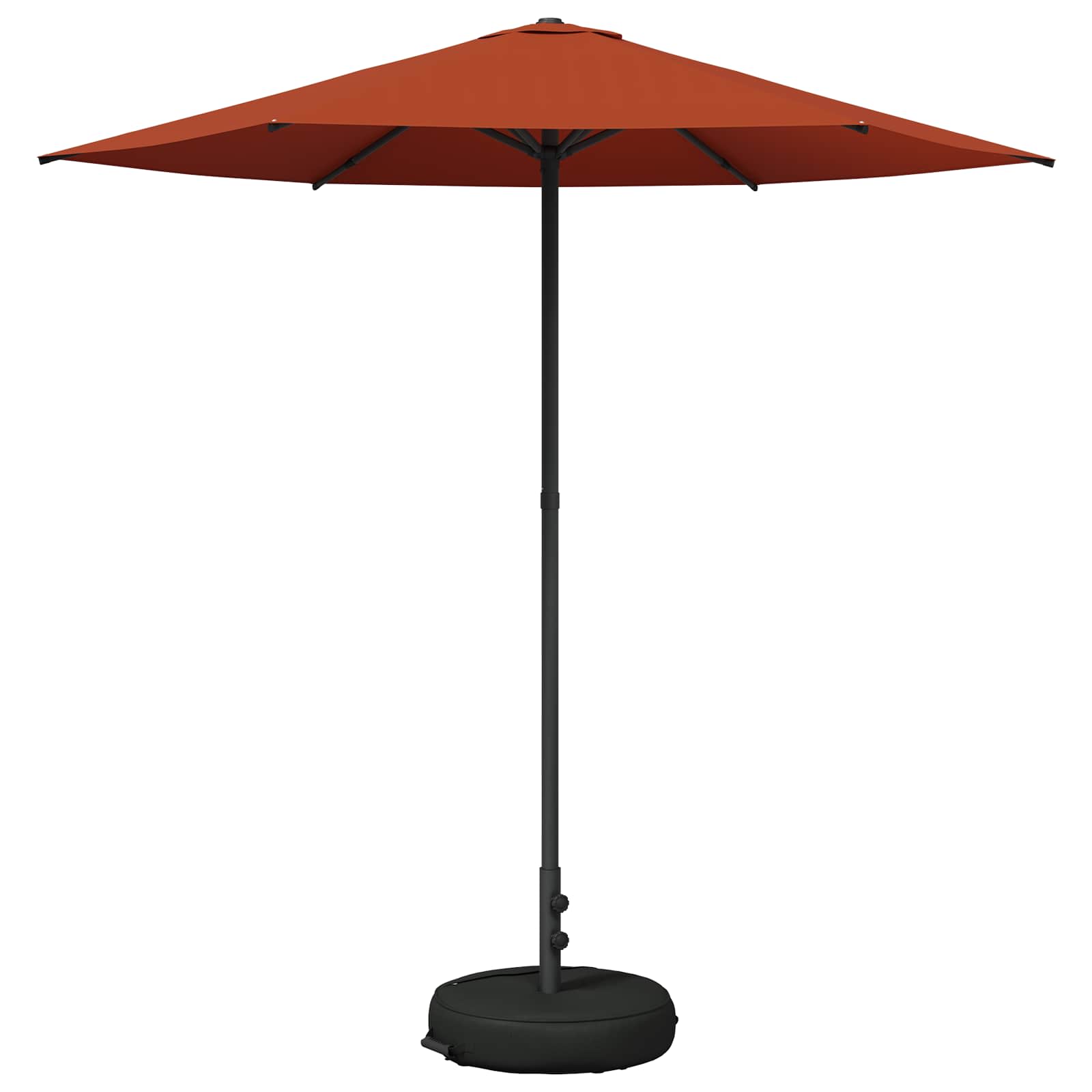vidaXL Parasol ogrodowy z podstawą 230 x 230 cm Poliester Prostokątny