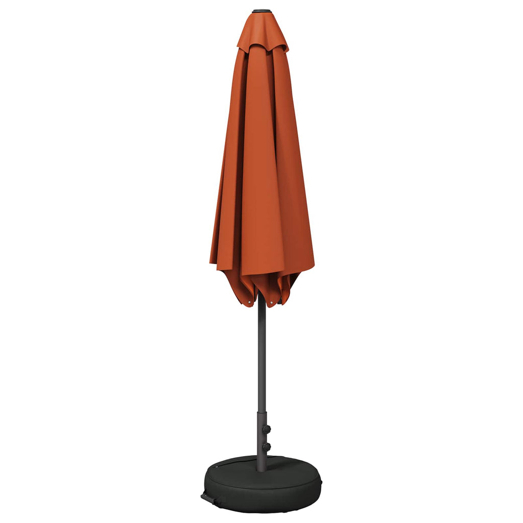 vidaXL Parasol ogrodowy z podstawą 230 x 230 cm Poliester Prostokątny