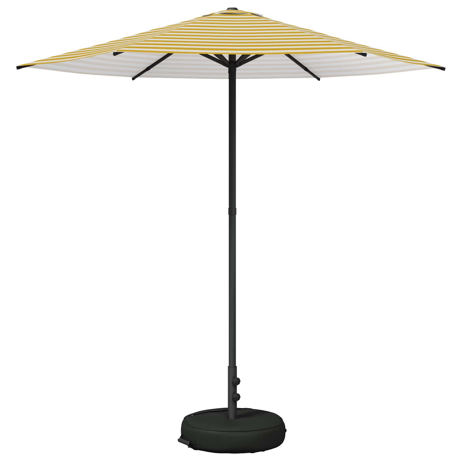 vidaXL Parasol ogrodowy z podstawą 230 x 230 cm Poliester Prostokątny