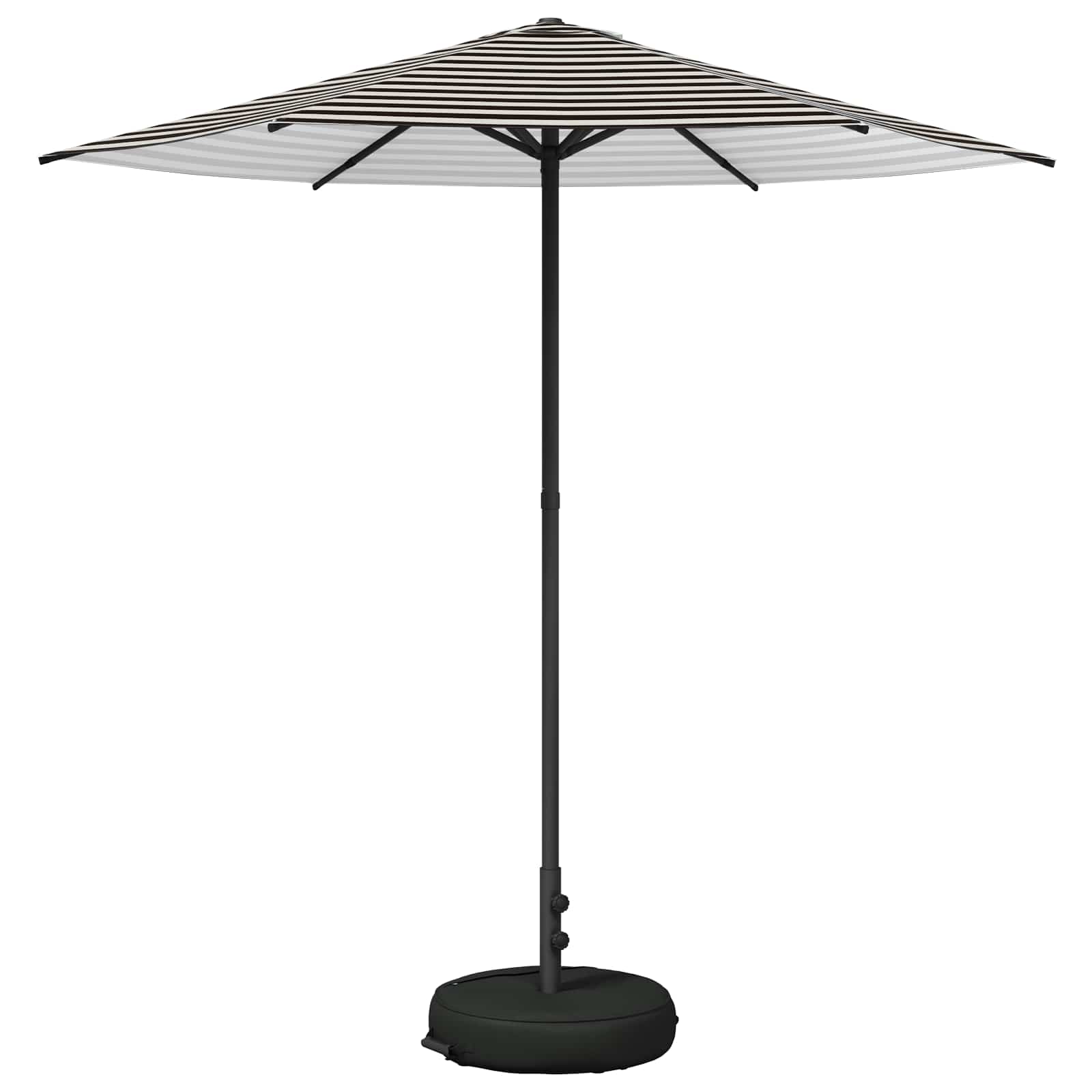 vidaXL Parasol ogrodowy z podstawą 230 x 230 cm Poliester Prostokątny