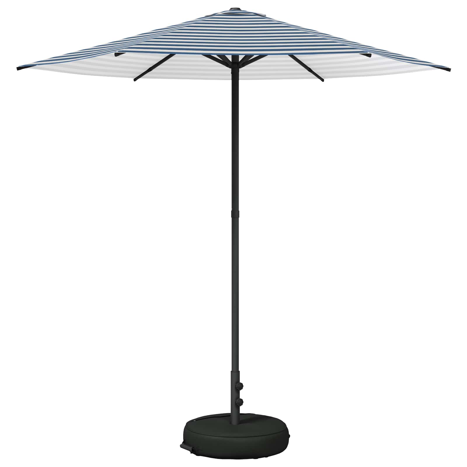 vidaXL Parasol ogrodowy z podstawą 230 x 230 cm Poliester Prostokątny