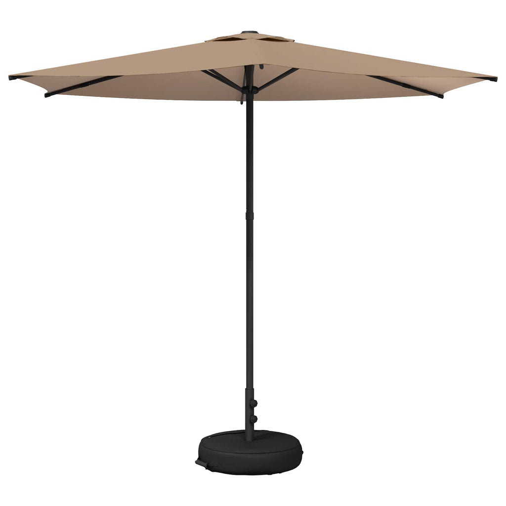vidaXL Parasol ogrodowy z podstawą 270 x 270 cm Poliester Prostokątny